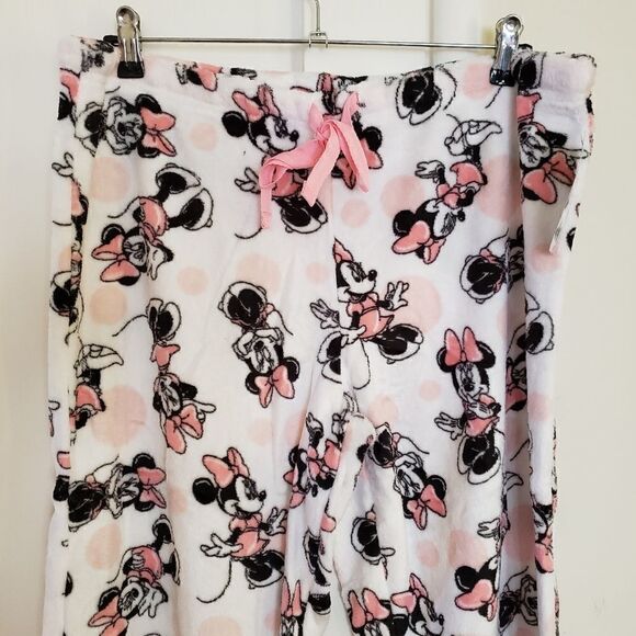 Disney Minnie Mouse Elastic Drawstring Waist Sleepwear Bottoms - Picture 5 of 6